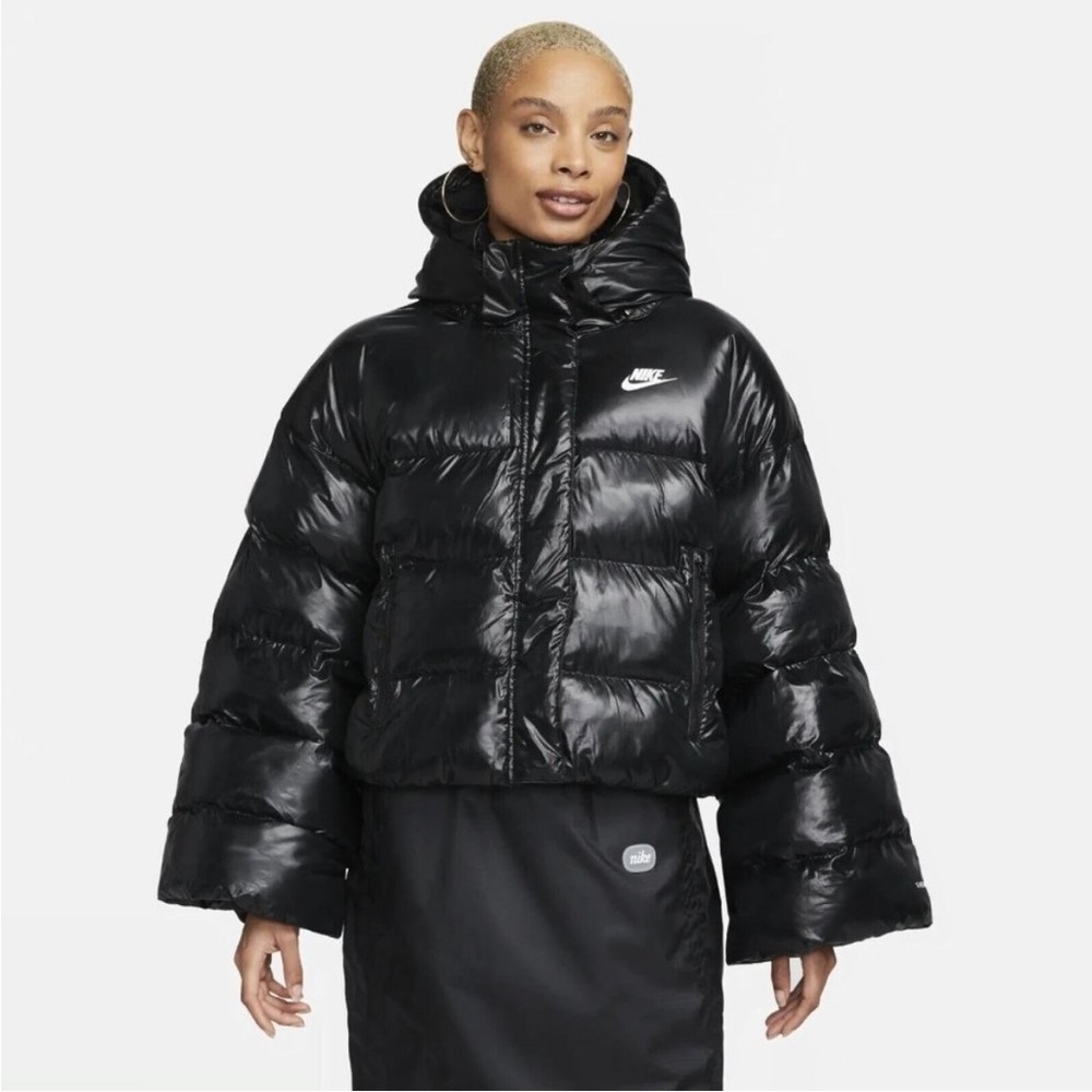 Nike Women's Black Puffer Jacket